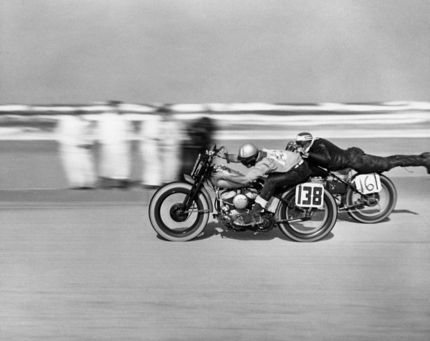 Motorcycle Madness at Daytona, 1948