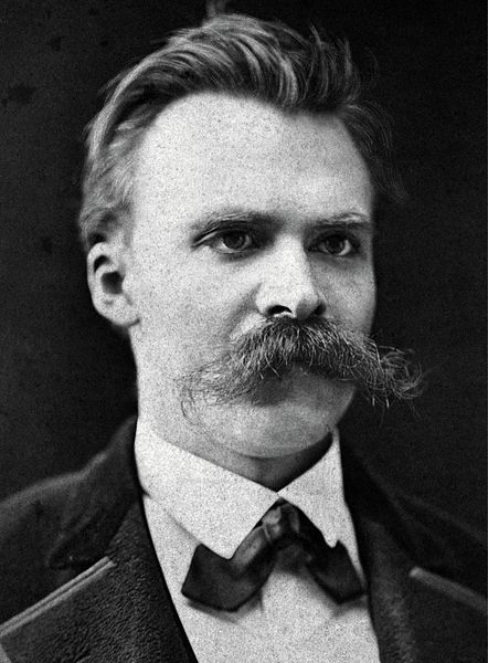 Nietzsche in Basel, circa 1875. (Source)
