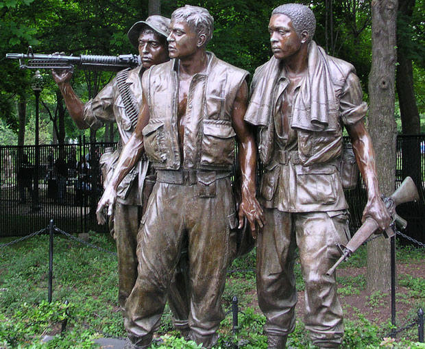 the three servicemen statue source