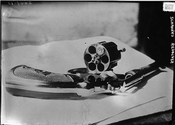 pistol used by John Schrank